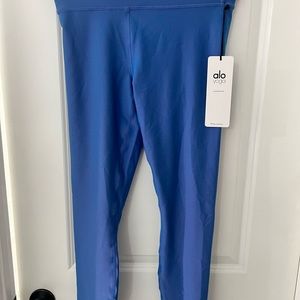Alo high waist iridescent marina blue leggings size s
